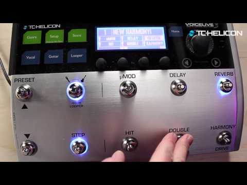 VoiceLive 3 - 3 sections voix/guitare/looper