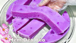 Nhà Còn Củ Khoai Mỡ Làm Thử Bánh Hấp Này Mà Ngon Bất Ngờ- Steamed yam cake