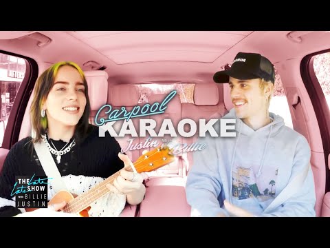 Justin Bieber and Billie Eilish Carpool Karaoke