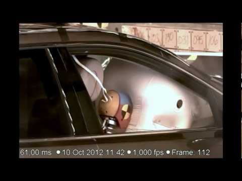Видео краш-теста Hyundai Santa fe с 2012 года