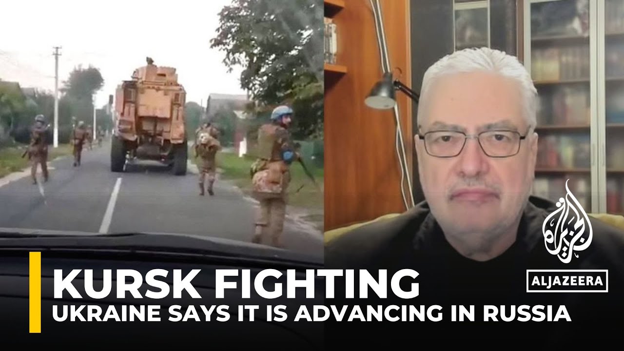 Kursk fighting: Zelenskyy claims Ukrainian advances, Russia says it repelled push in five areas