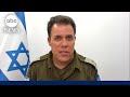 IDF spokesperson on rescued hostage: A brief moment of something positive | ABCNL