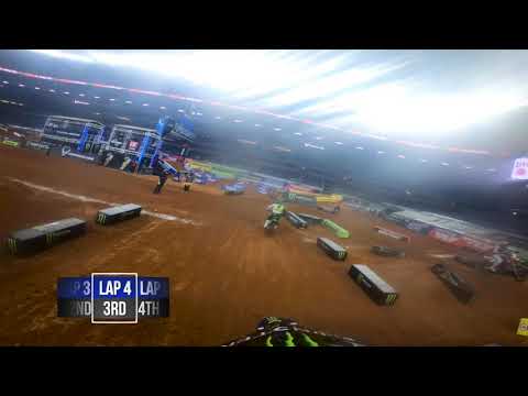 GoPro: Malcolm Stewart - 2021 Monster Energy Supercross - Arlington 2 - 450 Heat 2 Highlights