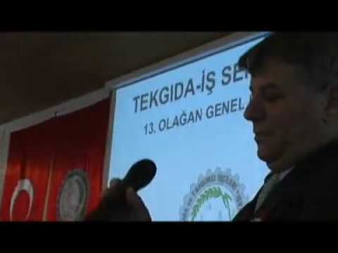 Tekgıda-İş Sendikası 13. Olağan Genel Kurul – Mustafa Türkel Açılış Konuşması
