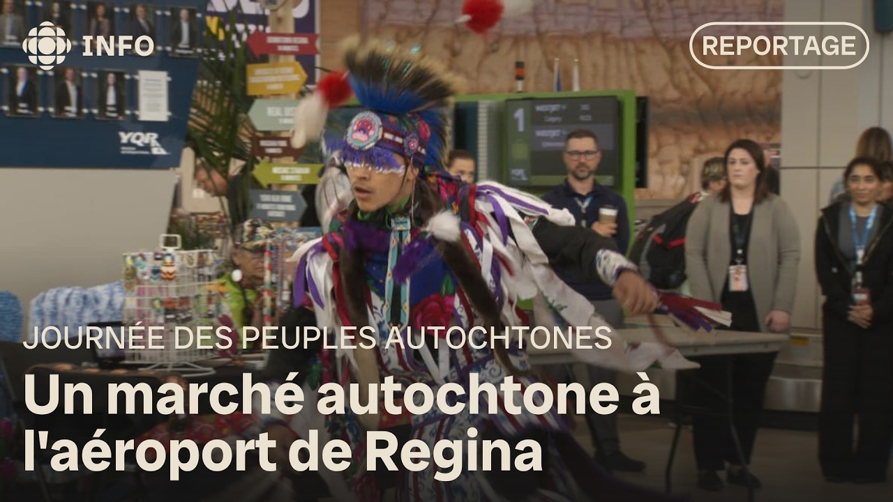 L'aéroport de Regina se transforme en marché autochtone