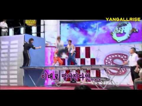 Leeteuk's dangerous jumping