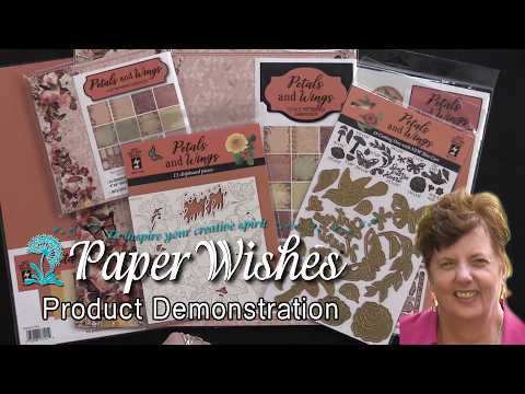 Petals & Wings 12x12 Patterned Cardstock