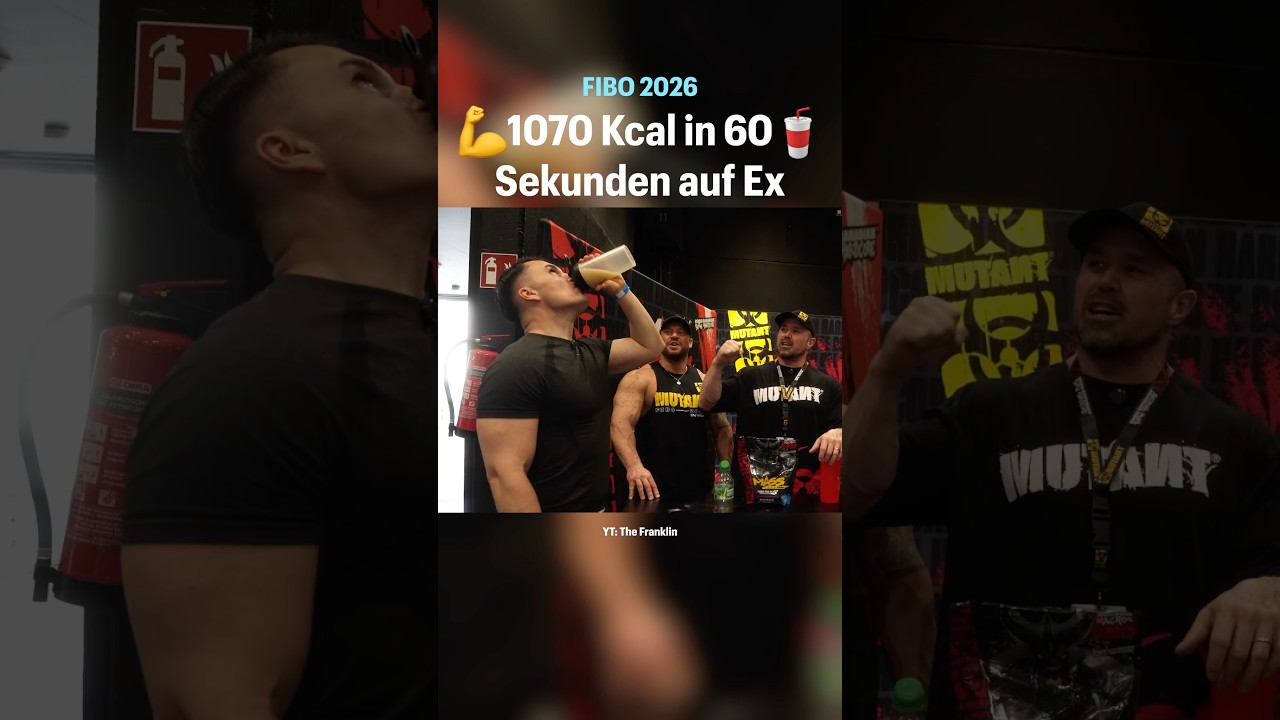 1070 Kalorien in wenigen Sekunden auf Ex