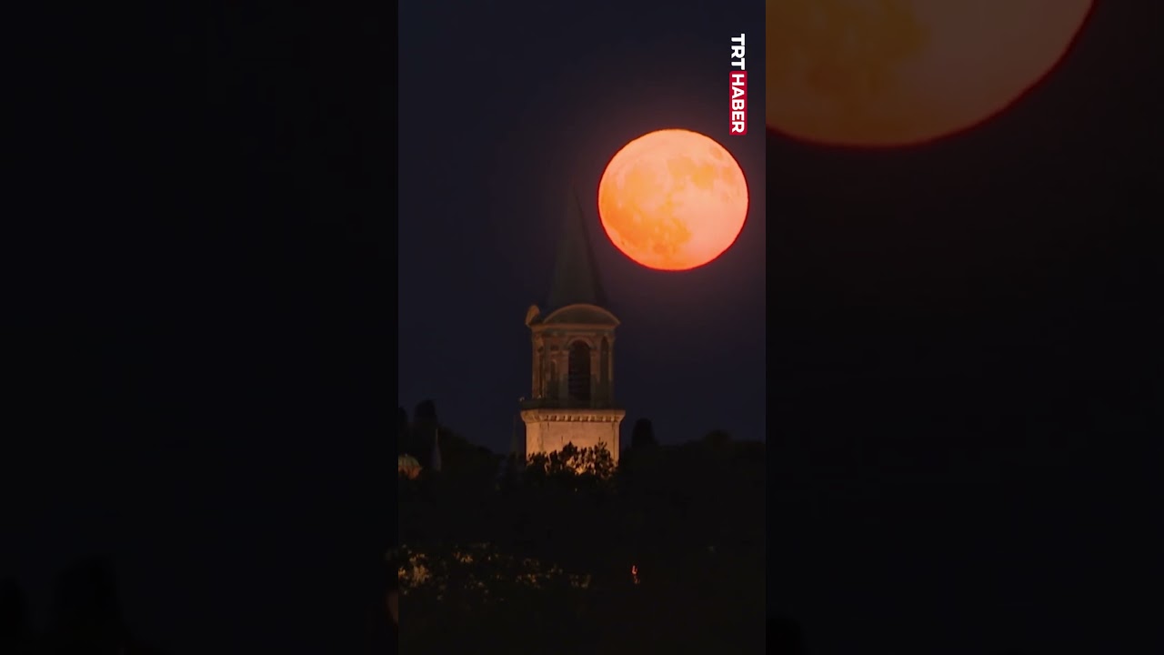 🌕İstanbul'da 'Geyik Dolunay'ı