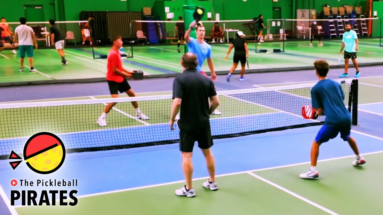 Rising Star Tristan in 4.5+ Men's Pickleball Doubles