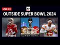 Super Bowl 2024 LIVE: Watch as fans arrive ahead of Chiefs vs. 49ers game