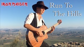Iron Maiden - Run To The Hills (Acoustic Classical Fingerstyle Guitar Cover by Thomas Zwijsen)