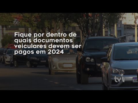 Vídeo: Fique por dentro de quais documentos veiculares devem ser pagos em 2024