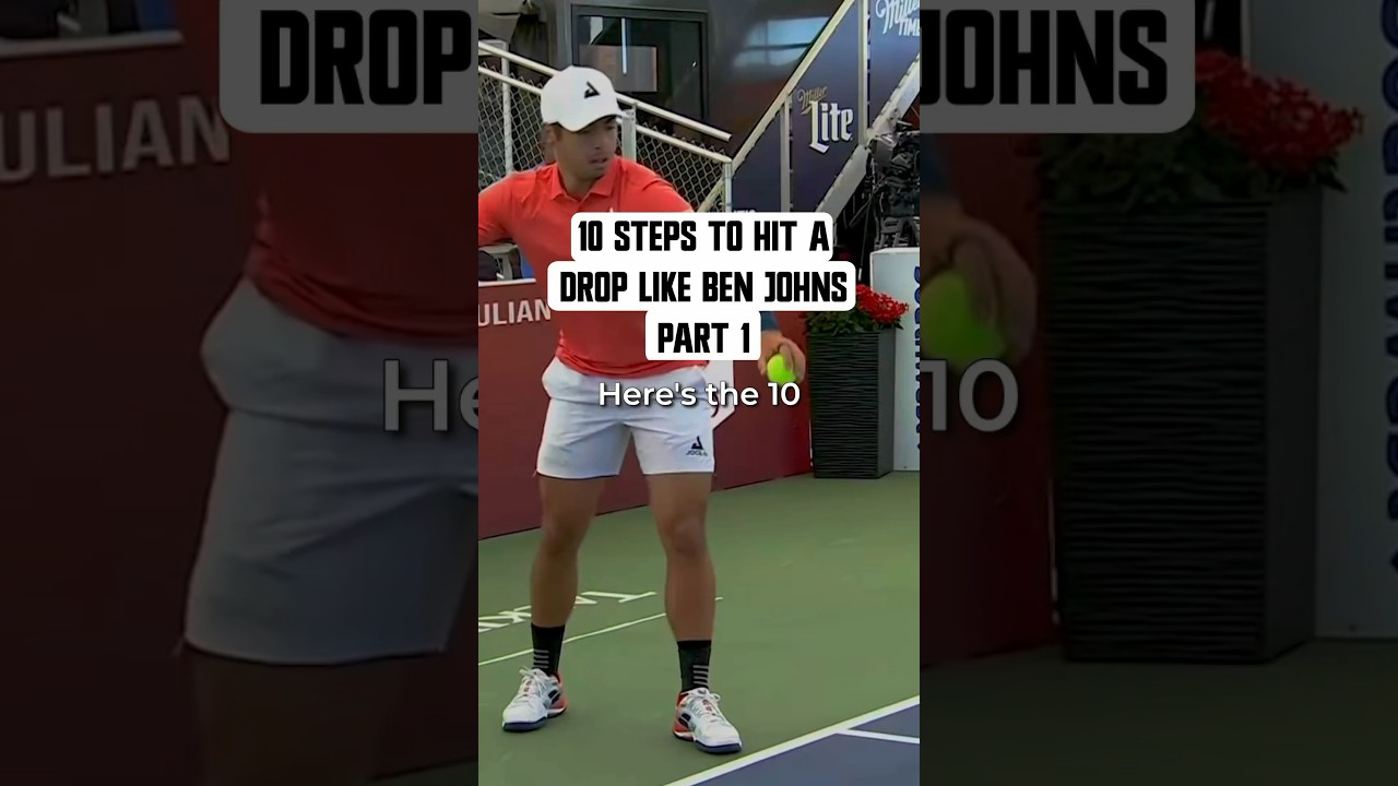 How to hit a third shot drop EXACTLY like Ben Johns (Part 1)