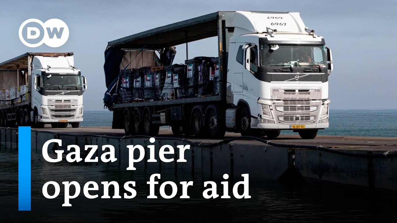 Will Gaza aid pier be enough to save famine-stricken Palestinians? | DW News