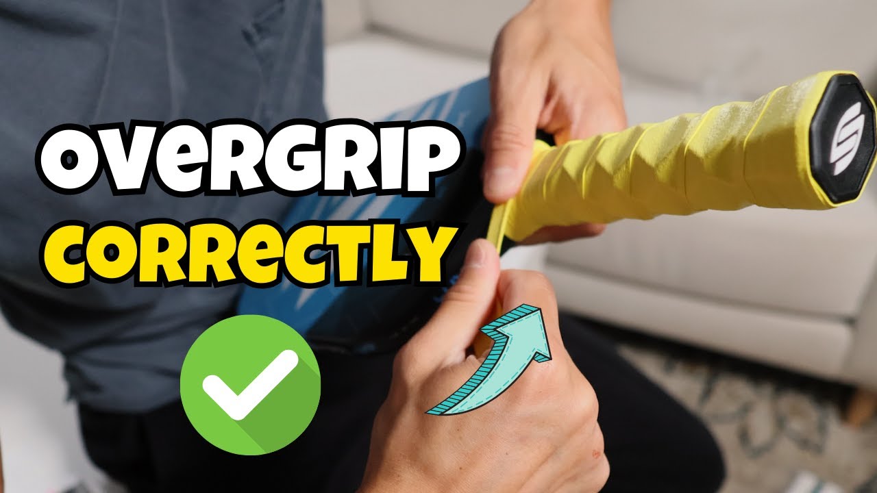 How to Overgrip Your Paddle PERFECTLY in 5 Minutes