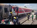 Telangana :Two empty train coaches catch fire in Secunderabad | Train Fire | Latest News | News9  - 03:51 min - News - Video