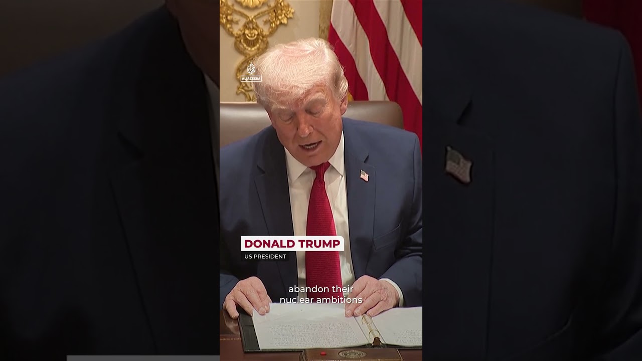 Key takeaways from Trump’s war on Iran meeting | AJ shorts