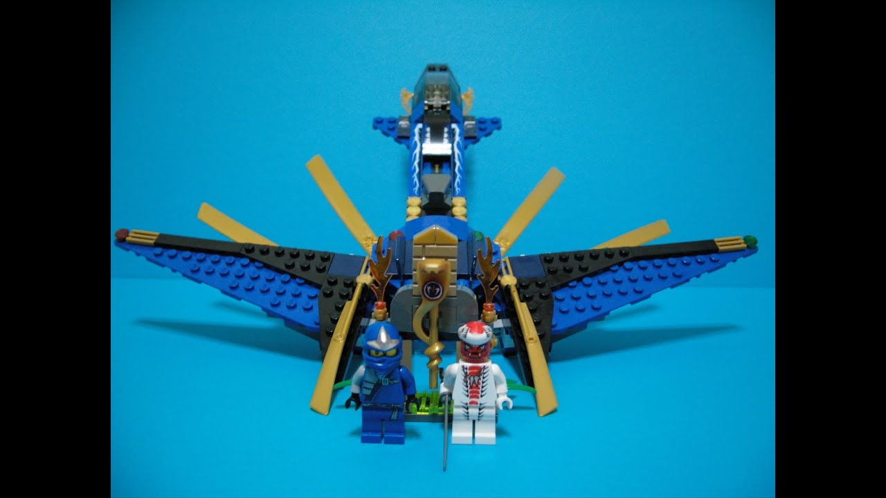 Lego Ninjago(레고 닌자고) JAY's Storm Fighter 9442 Review - YouTube