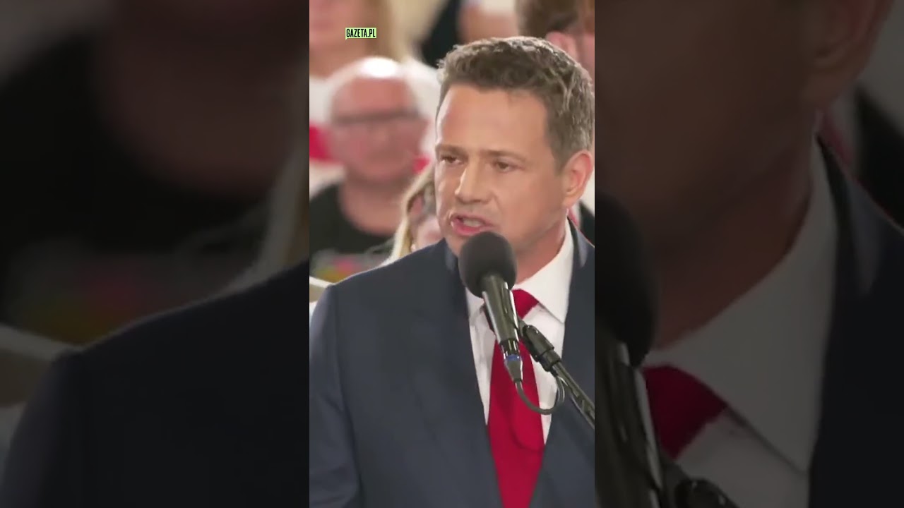 Trzaskowski addressed the voters of the Confederation