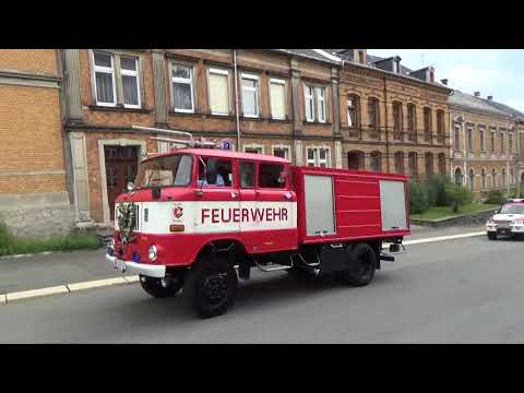 IFA W50 Feuerwehrhochzeit Freiwillige Feuerwehr Stadt Treuen