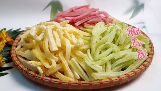 Cách Làm MỨT ĐU ĐỦ Giòn Ngon Đón Tết| Góc Bếp Nhỏ