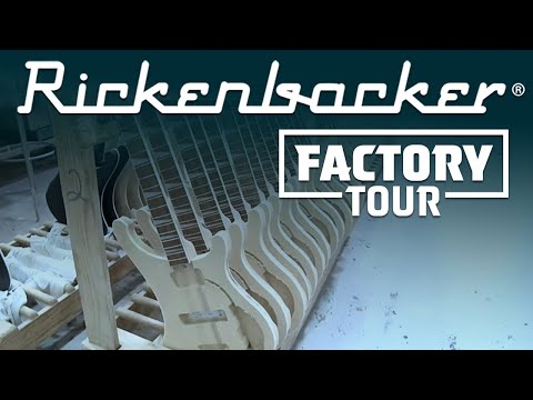 Rickenbacker Factory Tour: Model 330 Guitar & Model Bass Construction