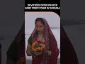 Devotees Offer Prayer Amid Toxic Foam, on Fourth and Final Day of Chhath | News9 | #shorts  - 00:46 min - News - Video