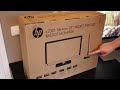 HP x2301 LED Monitor: Unboxing (Deutsch)