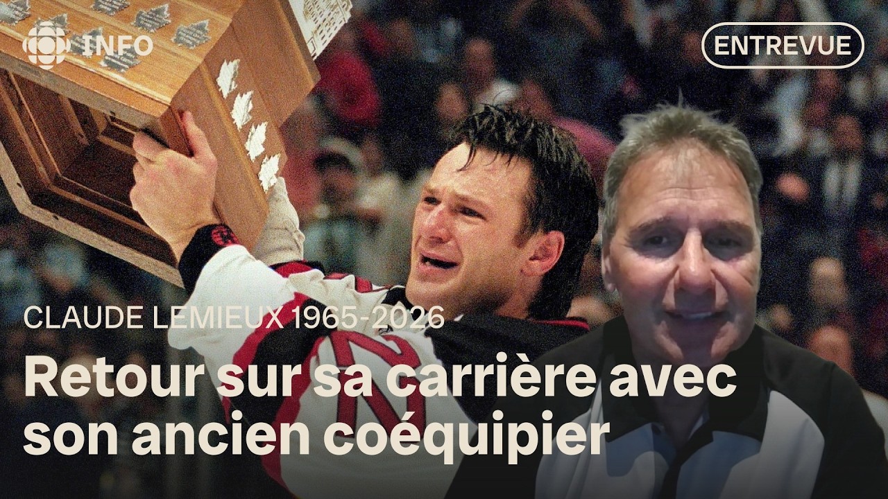 La famille du hockey ébranlée par la mort de Claude Lemieux | 24•60
