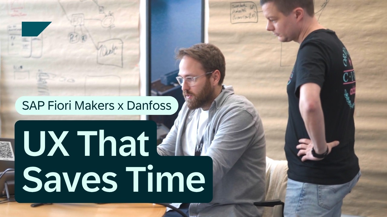 SAP Fiori Makers and Danfoss: UX That Saves Time
