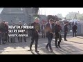 David Cameron visits Odesa with Ukraine counterpart Kuleba  - 01:13 min - News - Video