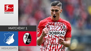 TSG Hoffenheim — SC Freiburg 1-2 | Highlights | Matchday 1 – Bundesliga 2023/24