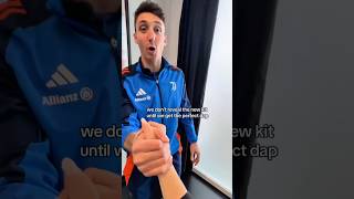 No dap, no kit 🙂‍↔️? #juventus #newkit #perfectdap #football #adidas