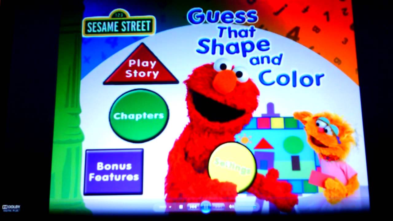 Sesame Street- Guess that Shape and Color - YouTube