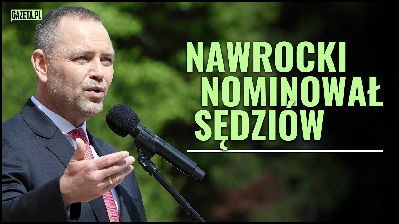 "Dzisiaj zostajecie sędziami". Nawrocki wręczył 162 nominacje