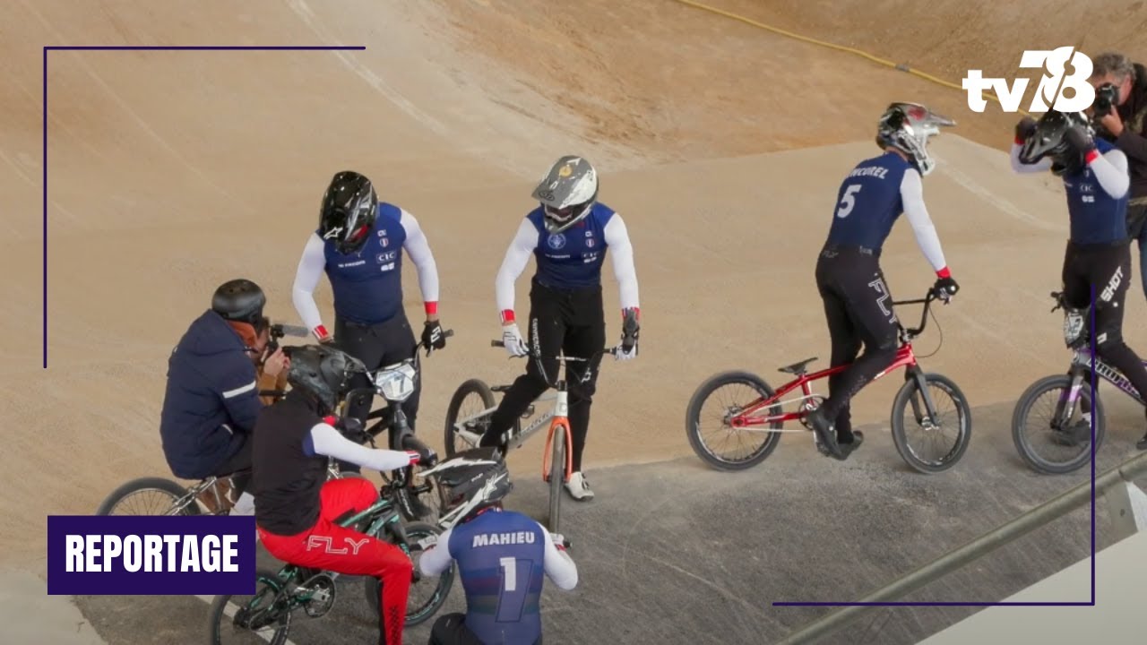 BMX : l’équipe de France présentée au Vélodrome National de SQY