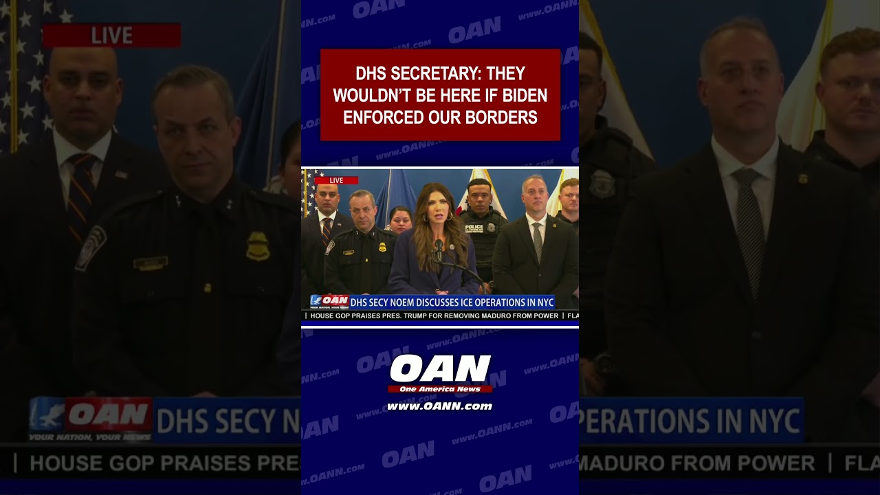 Sec. Kristi Noem: A NYC officer was shot by criminals who “never should have been here”