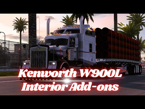 Kenworth W900L Interior Add-ons v1.8