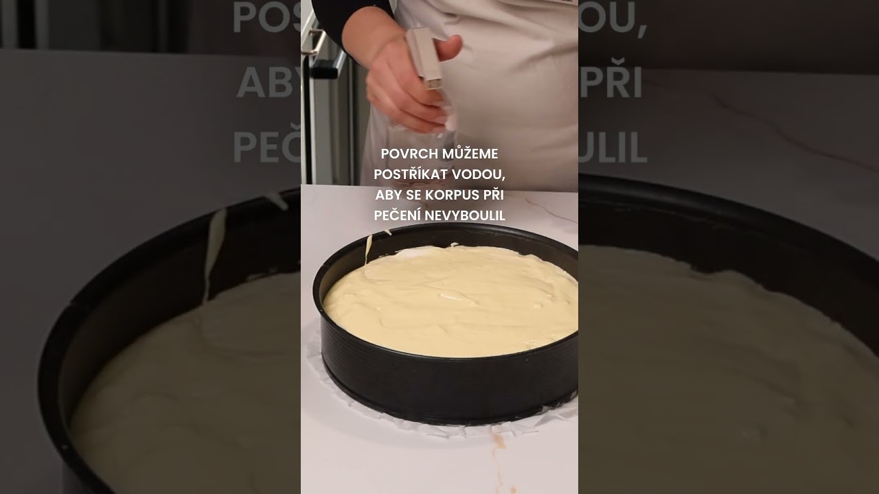 Dortový korpus podle Josefa Maršálka je ideální základem pro váš dort #toprecepty