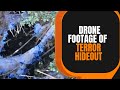 Anantnag Encounter l Drone Captures The Hideout of Terrorists l News9