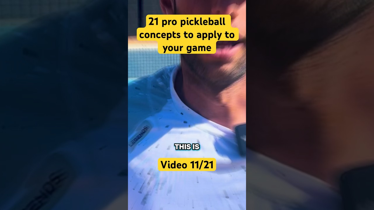 Notice “the opportunity ball” & you’ll win more points you shouldn’t win (VIDEO 11/21) #pickleball