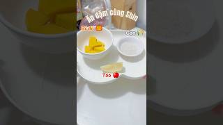 NGÀY 1: CHÁO BÍ ĐỎ | THỰC ĐƠN ĂN DẶM CHO BÉ 6 THÁNG | BẾP MẸ SHIN.