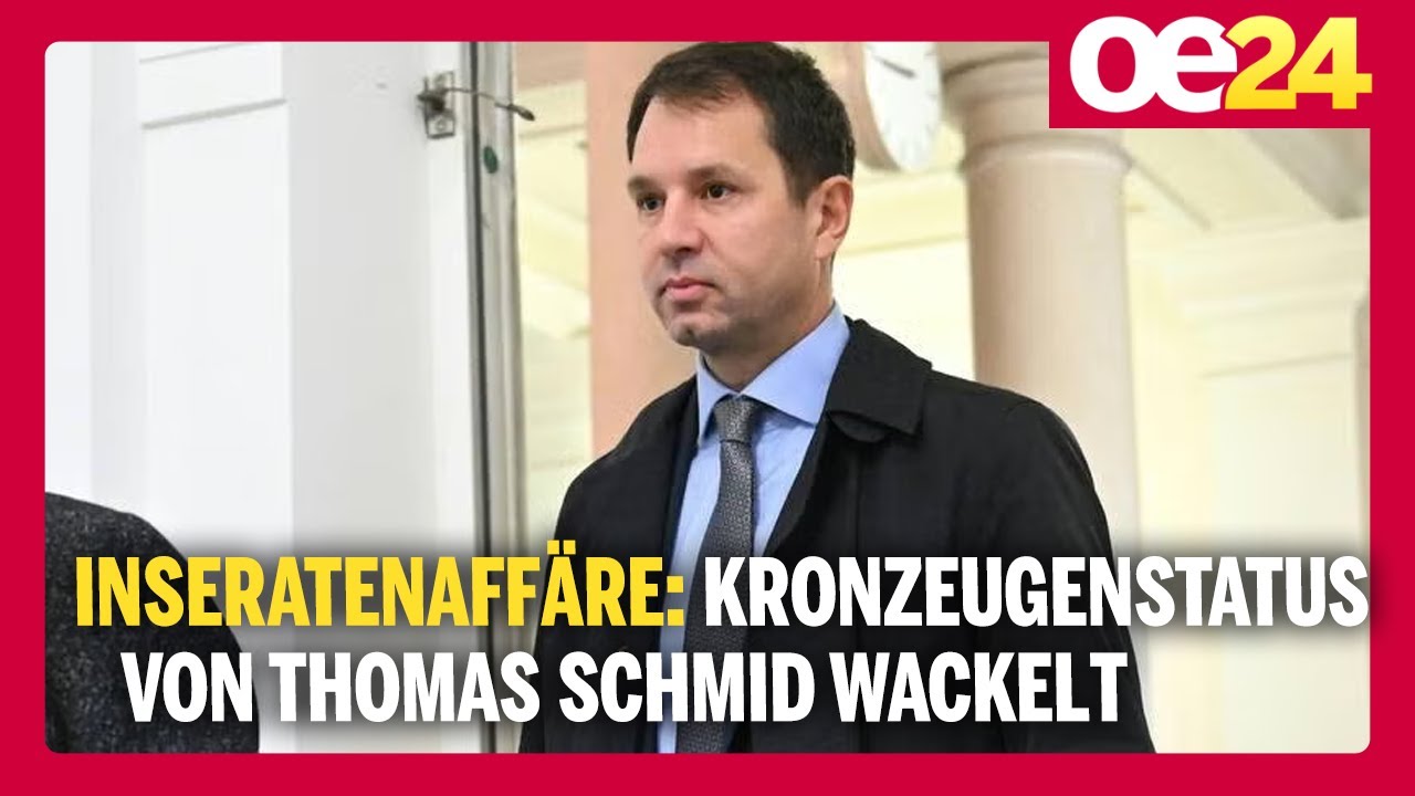 Inseratenaffäre: Kronzeugenstatus von Thomas Schmid wackelt