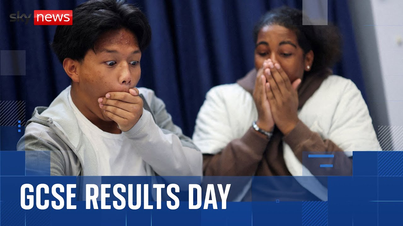 GCSE results: Top grades rise among those affected by COVID lockdowns