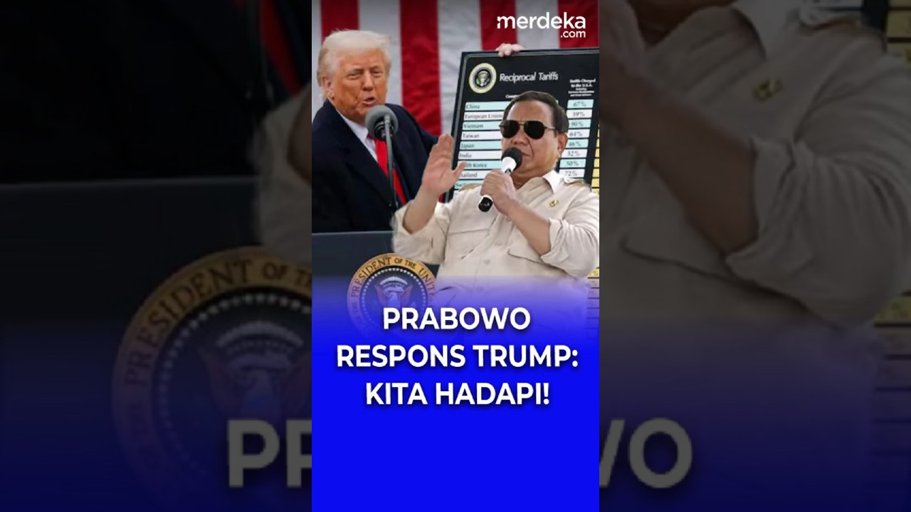 Prabowo Tanggapi Perang Trump: Kita Hadapi Dengan Gagah!