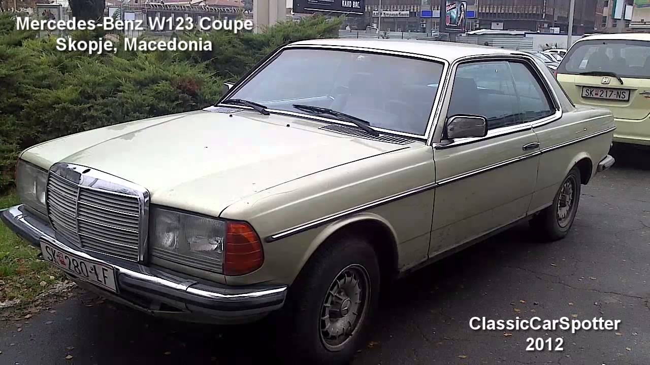 Mercedes w123 coupe youtube #5