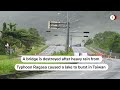 Typhoon Ragasa downpours cause lake barrier to burst in Taiwan | REUTERS - 00:36 min - News - Video