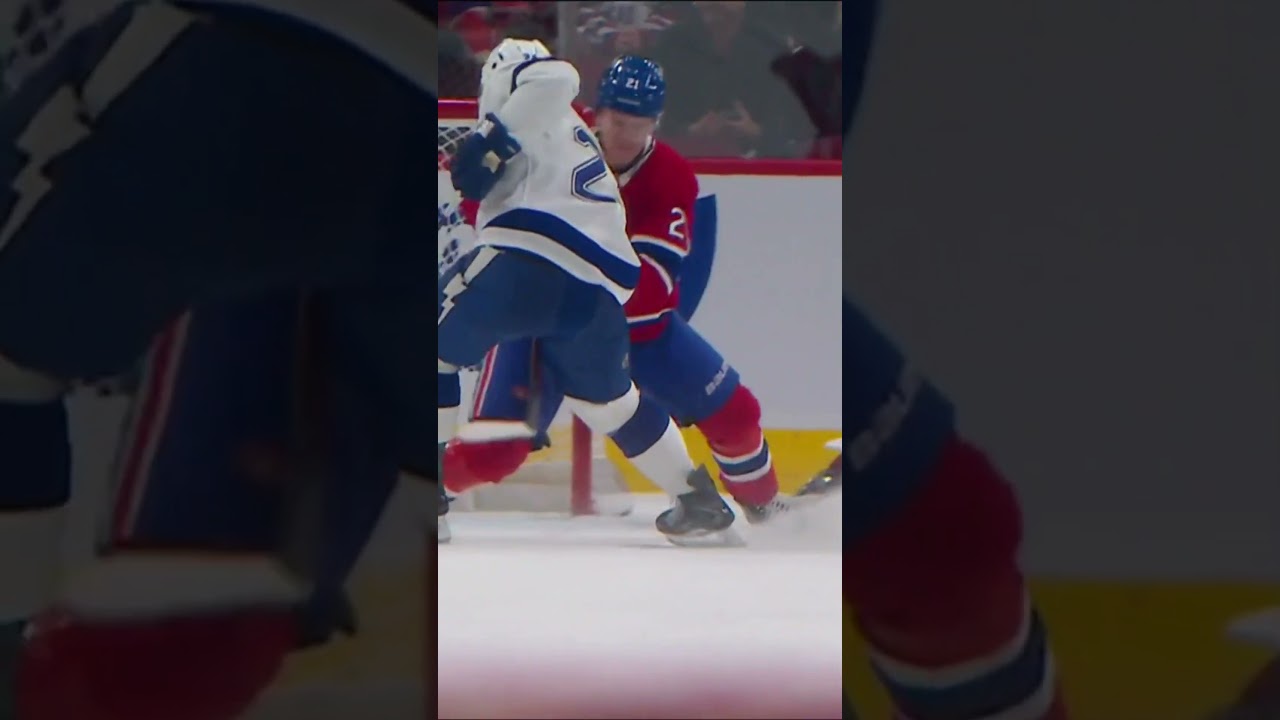 Arrêt in extremis de Jakub Dobeš en fin de période ! 😱#GoBolts c. #GoHabsGo