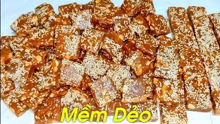 MỨT CHUỐI DẺO/Cách Làm MỨT CHUỐI ĐẬU PHỘNG NƯỚC CỐT DỪA Mềm Dẻo Thơm Béo Đậm Đà Hương Vị Miền Tây.
